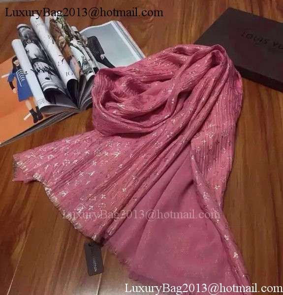 Louis Vuitton Scarf Silk LV107 Pink