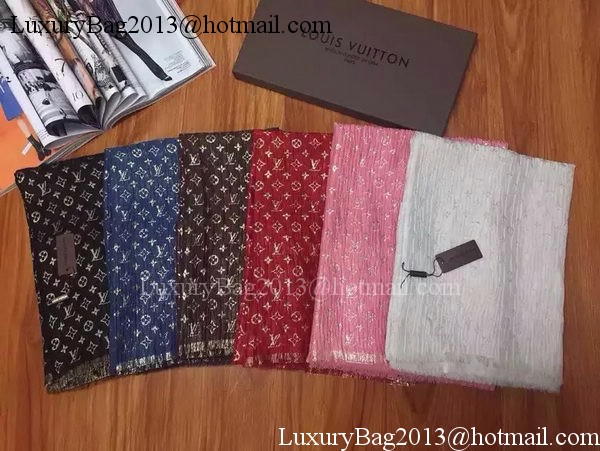 Louis Vuitton Scarf Silk LV107 Pink