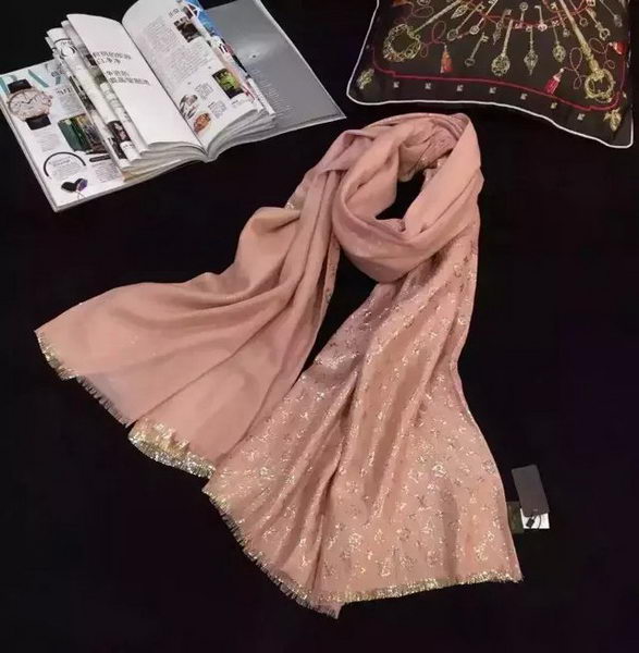 Louis Vuitton Scarf Silk LV112 Pink