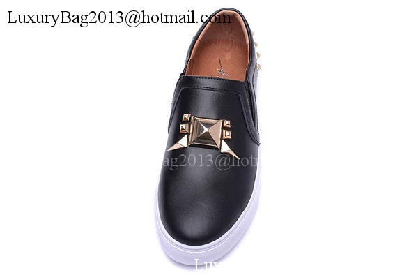 Giuseppe Zanotti Casual Shoes Leather GZ0390 Black