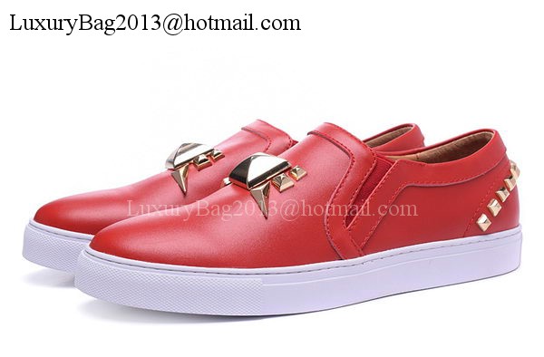 Giuseppe Zanotti Casual Shoes Leather GZ0390 Red