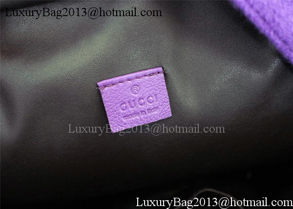 Gucci Beaded Sky Wool Backpack 400248 Violet