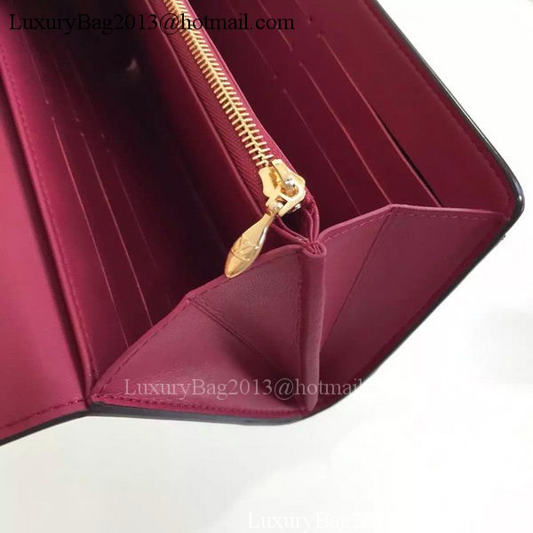 Louis Vuitton Vivienne Patent Leather LV Long Wallet M31637 Puple