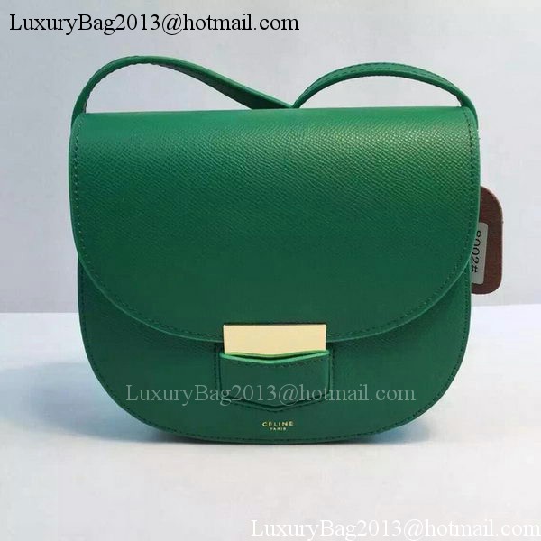 Celine Trotteur Bag Calfskin Leather CTA8002 Green