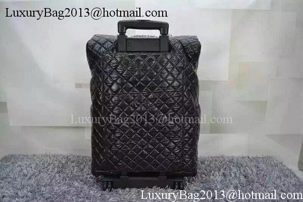 Chanel Classic Quilted Nylon Trolley A57438 Black