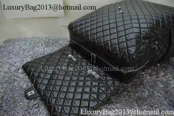 Chanel Classic Quilted Nylon Trolley A57438 Black