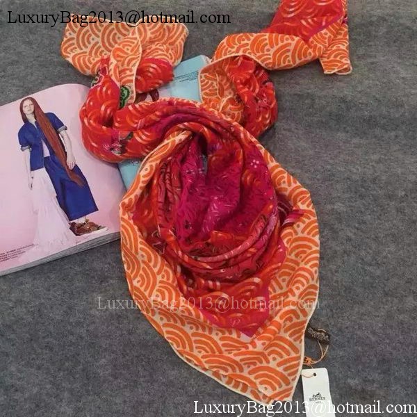 Hermes Scarf Cashmere H238B