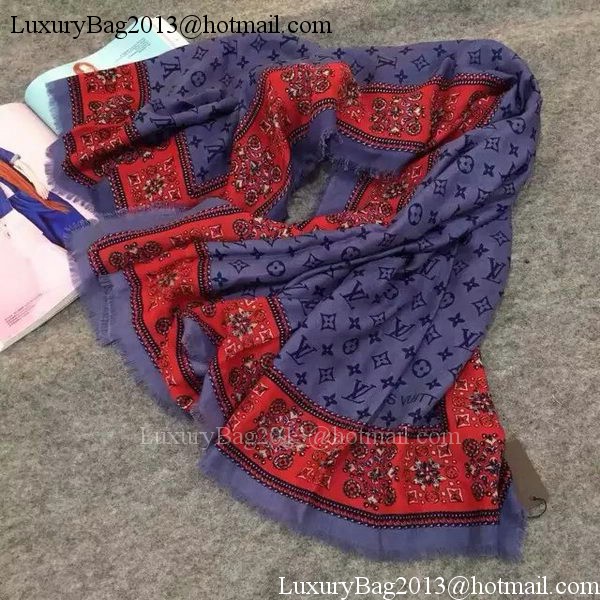 Louis Vuitton Cashmere Scarf LV122A