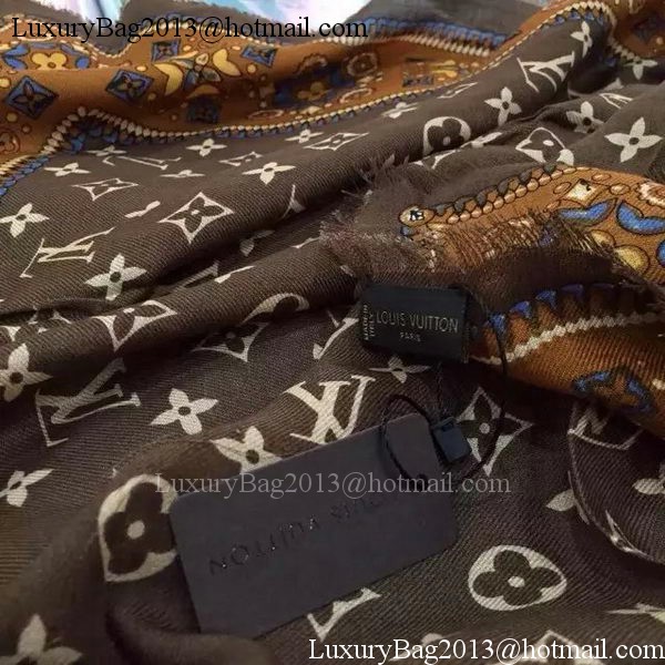 Louis Vuitton Cashmere Scarf LV122B