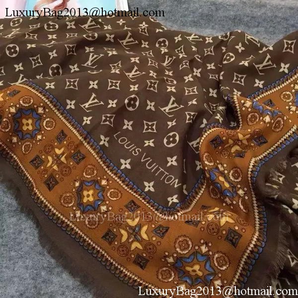 Louis Vuitton Cashmere Scarf LV122B