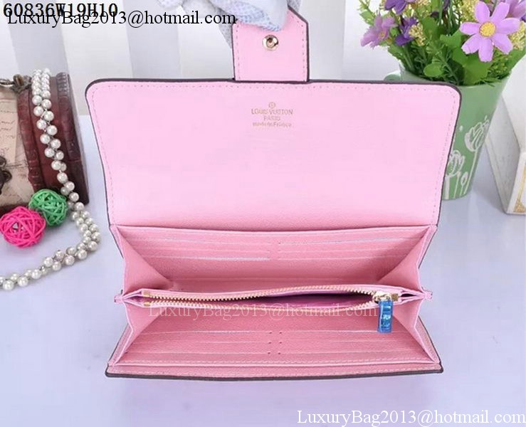 Louis Vuitton Soft Calf Leather LOCKME WALLET M60861 Pink