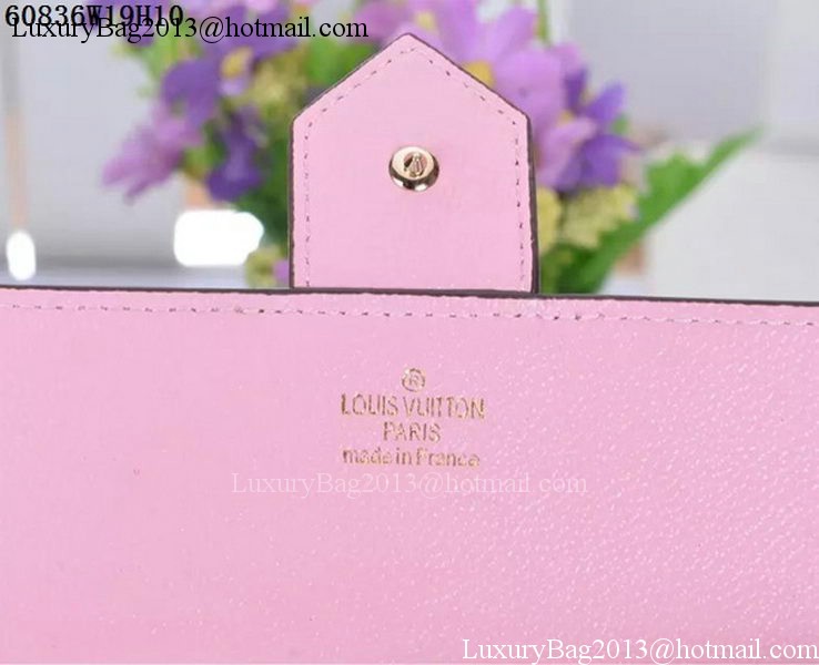 Louis Vuitton Soft Calf Leather LOCKME WALLET M60861 Pink