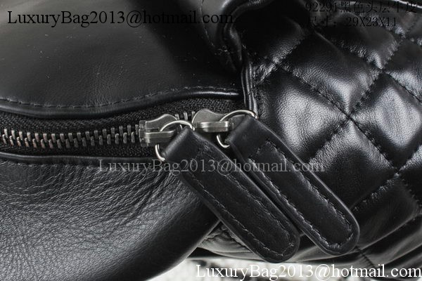 Chanel Backpack Calfskin Leather CHA92291 Black