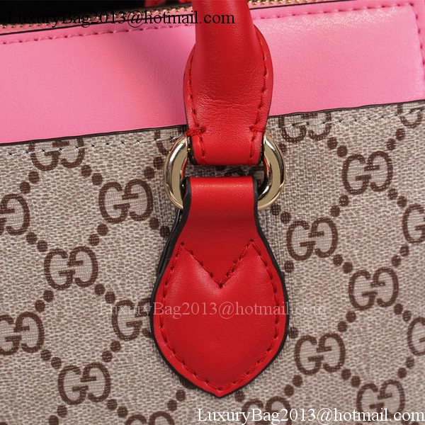 Gucci GG Supreme Tote Bag 409534 Pink