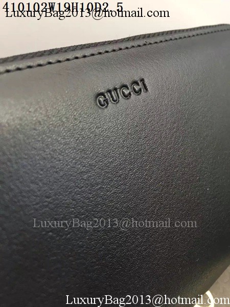 Gucci Smooth Leather Zip Around Wallets 410102