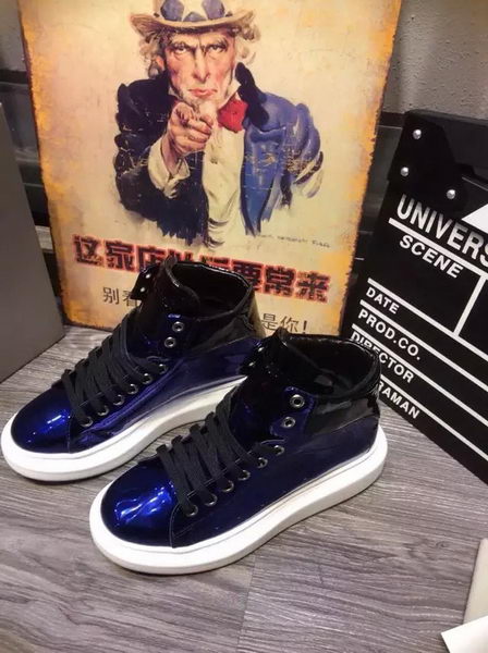 ALEXANDER MCQUEEN Casual Shoes MCQ286 Blue