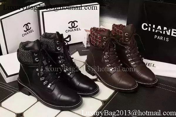 Chanel Ankle Boot CH1468 Black