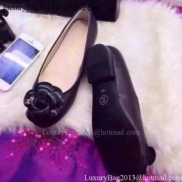 Chanel Ballerina Flat CH1456 Black