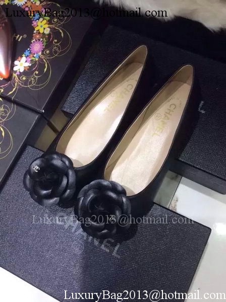 Chanel Ballerina Flat CH1456 Black