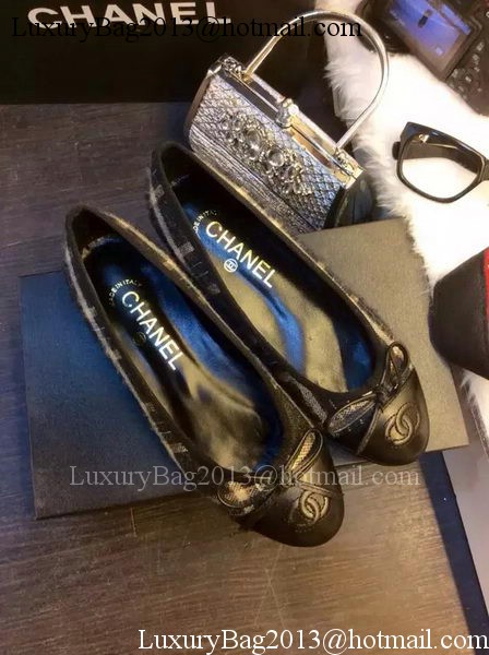 Chanel Ballerina Flat CH1463 Black