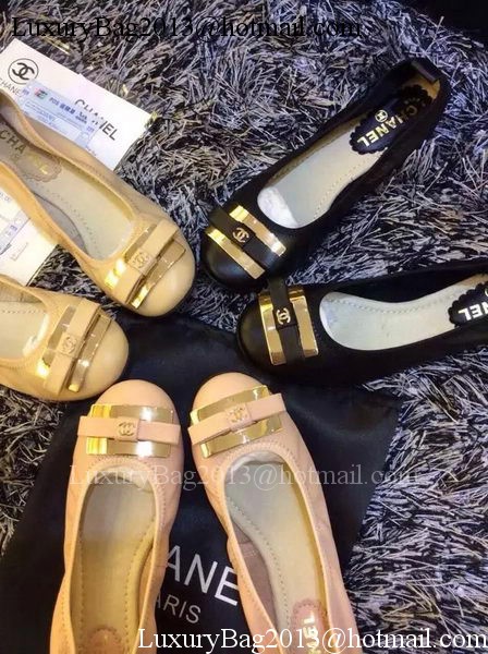 Chanel Ballerina Flat CH1516 Apricot