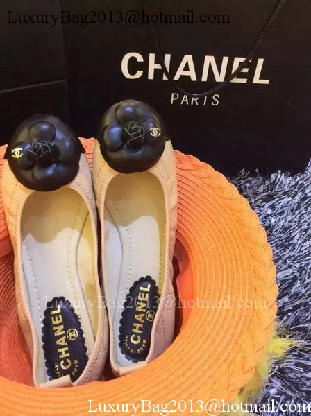 Chanel Ballerina Flat CH1522 Apricot