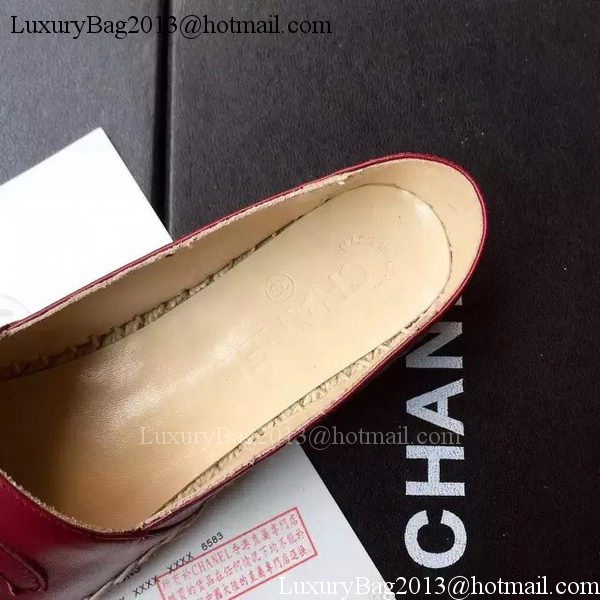 Chanel Espadrilles CH1511 Red