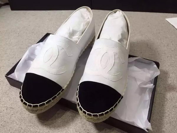 Chanel Espadrilles Canvas CH1450 White