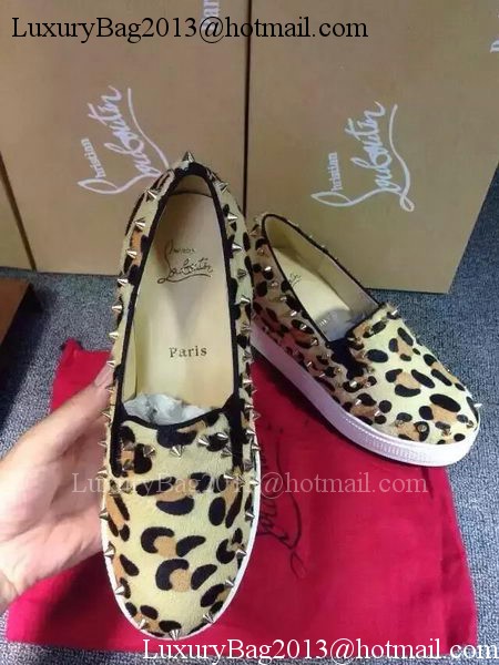 Christian Louboutin Casual Shoes CL1527 Leopard