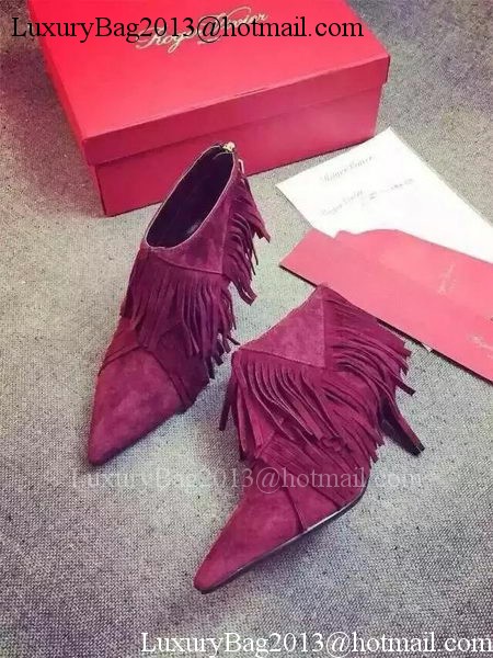 Roger Vivier Ankle Boot RV302 Rose