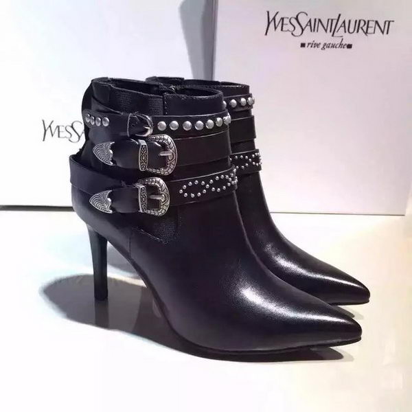 Yves Saint Laurent Ankle Boot YSL274 Black