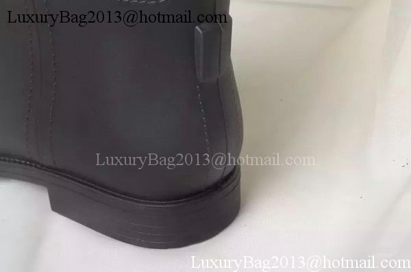 Hermes Ankle Boot Leather HO565 Black