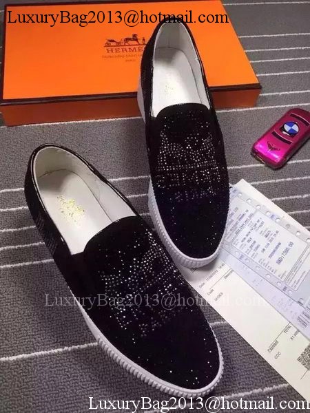 Hermes Casual Shoes HO0566 Black