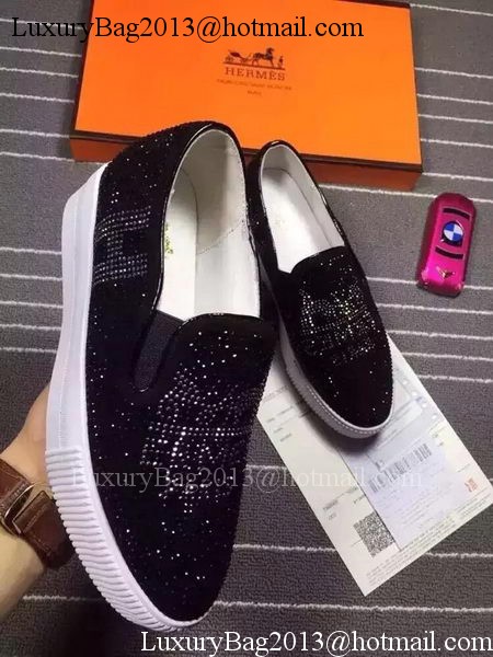 Hermes Casual Shoes HO0566 Black