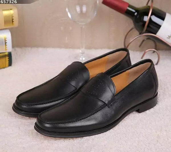 Hermes Casual Shoes Leather HO560 Black