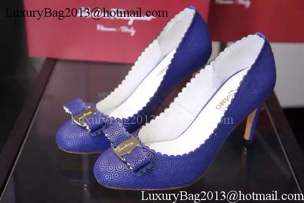 Salvatore Ferragamo 90MM Pump FL0622 Royal