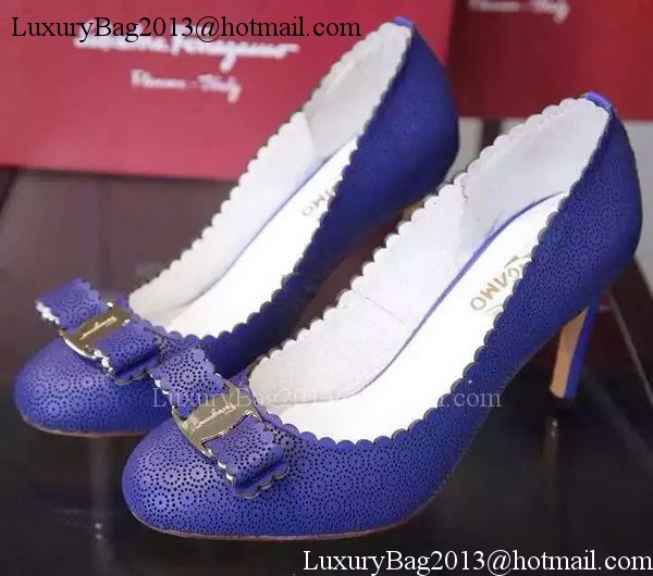 Salvatore Ferragamo 90MM Pump FL0622 Royal