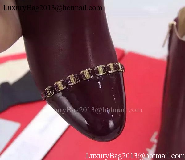 Salvatore Ferragamo Ankle Boot FL0641 Burgundy