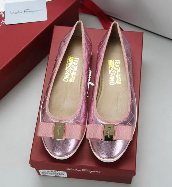 Salvatore Ferragamo Ballerina Flat FL0634 Pink