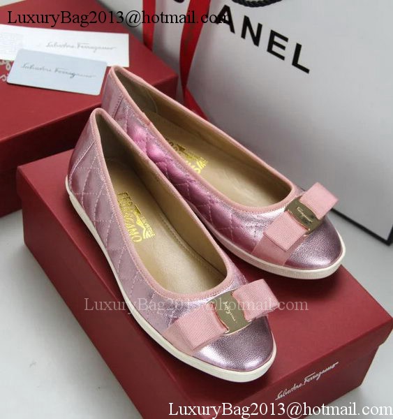 Salvatore Ferragamo Ballerina Flat FL0634 Pink