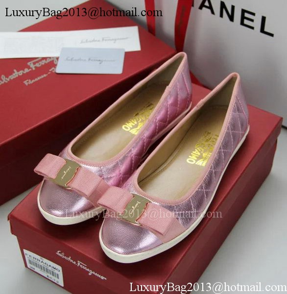 Salvatore Ferragamo Ballerina Flat FL0634 Pink