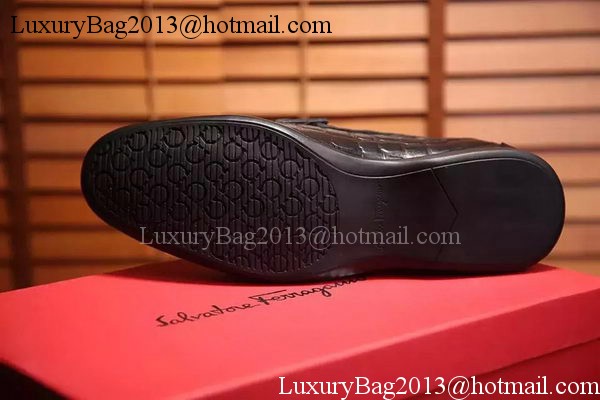 Salvatore Ferragamo Casual Shoes FL0649 Black