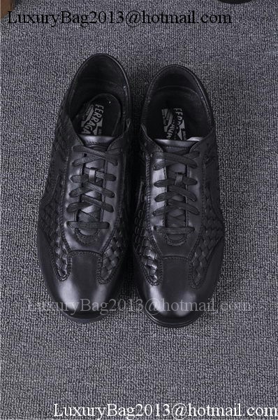 Salvatore Ferragamo Casual Shoes FL0651 Black