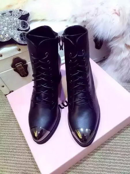 miu miu Ankle Boot MM392 Black