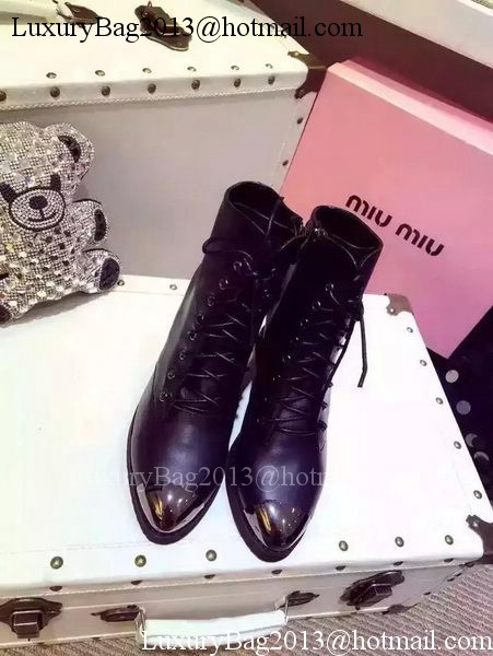 miu miu Ankle Boot MM392 Black