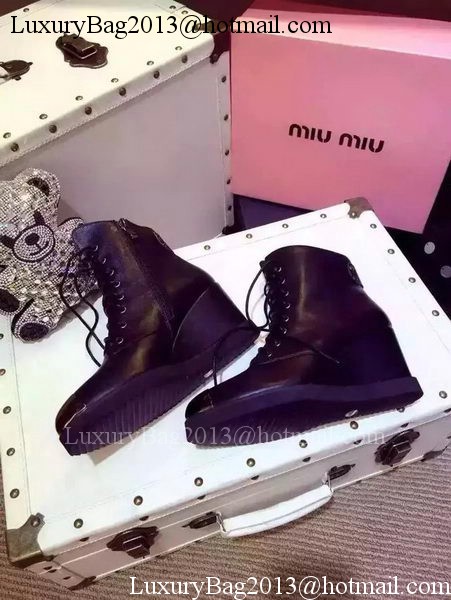 miu miu Ankle Boot MM392 Black