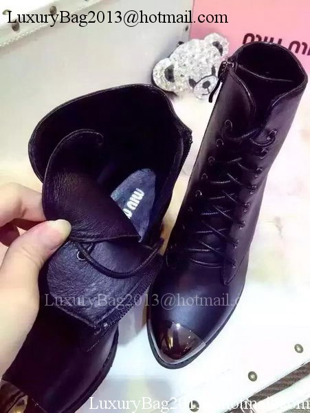 miu miu Ankle Boot MM392 Black