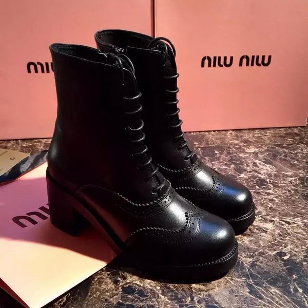 miu miu Ankle Boot MM393 Black