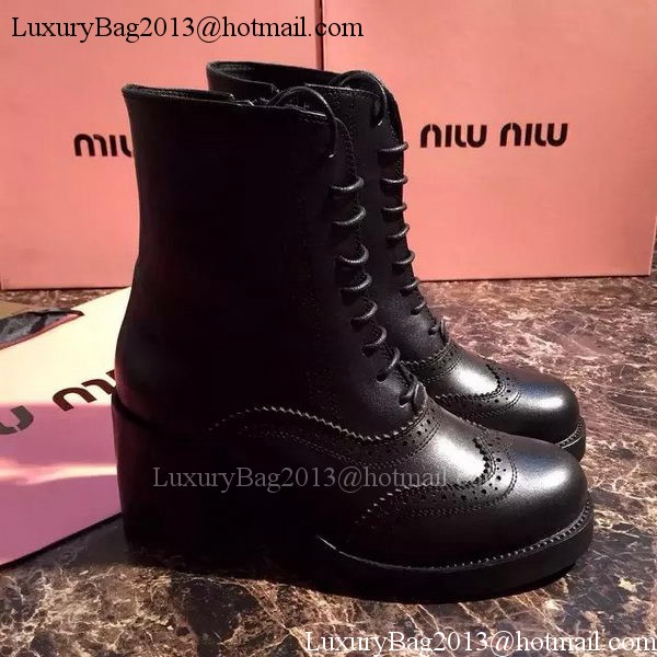 miu miu Ankle Boot MM393 Black