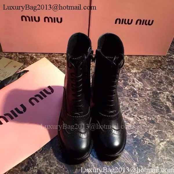 miu miu Ankle Boot MM393 Black